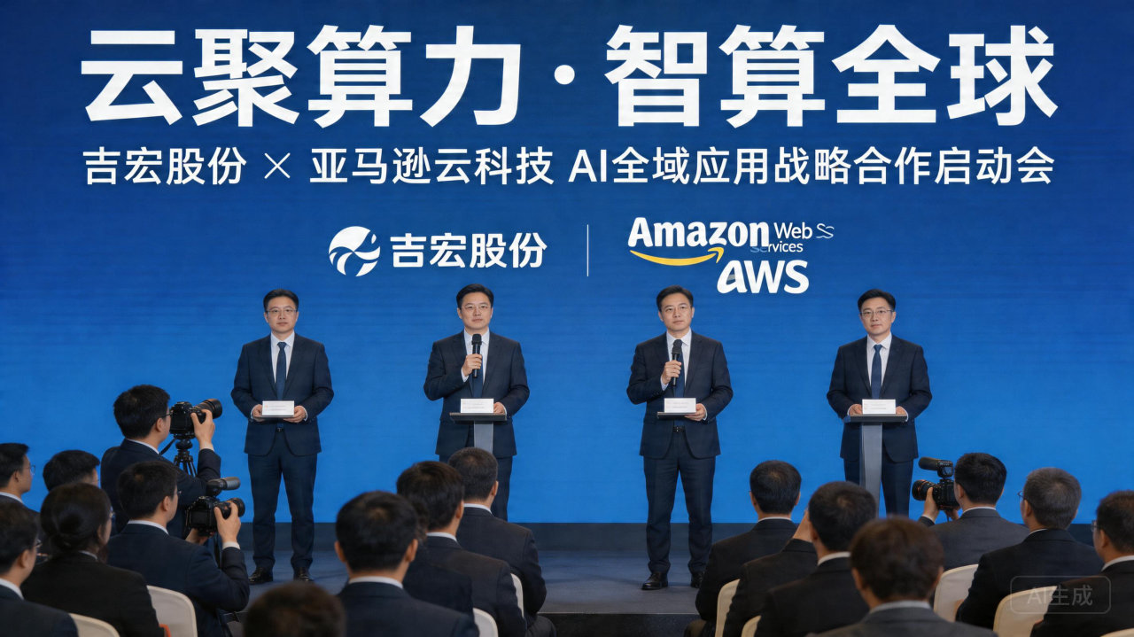 跨境电商智能化再进阶：吉宏股份与亚马逊云科技开启AI全域深度合作
