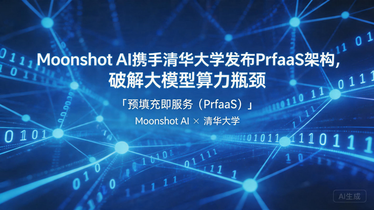 Moonshot AI携手清华大学发布PrfaaS架构，破…