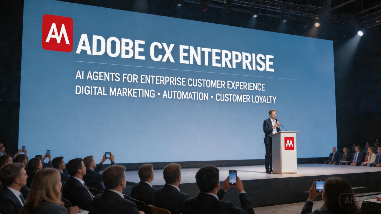 ​Adobe 推出 AI 代理产品，助力企业数字化转型

