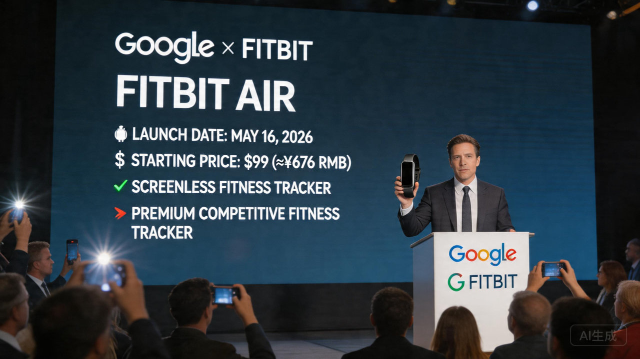 谷歌或将推出无屏健身手环 Fitbit Air，主打 AI 数字化健康教练
