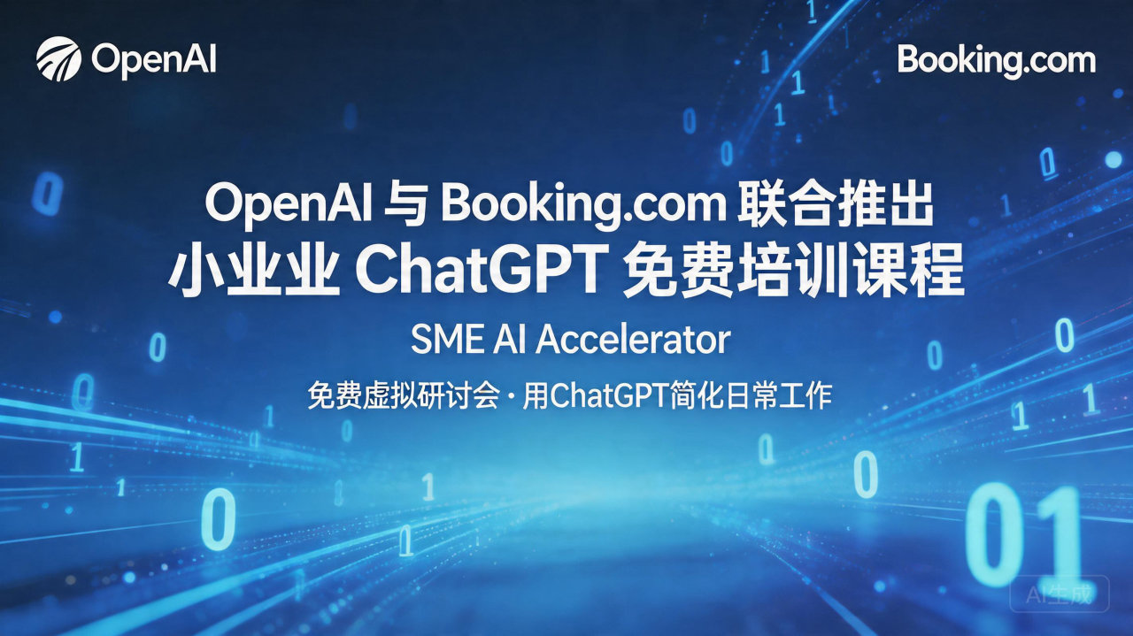 ​OpenAI 与 Booking.com 联合推出小企业…