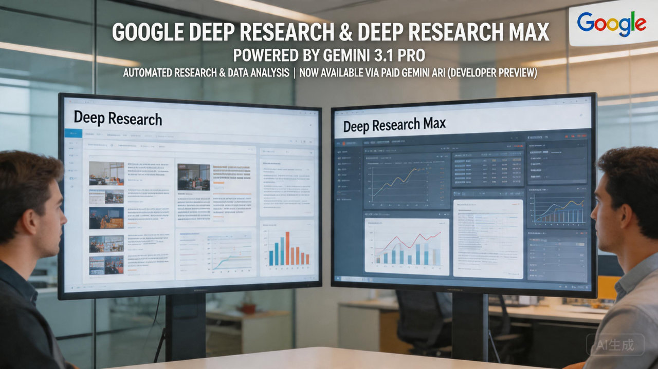 Google 发布 Deep Research 智能体：深层调研进入“自动驾驶”时代
