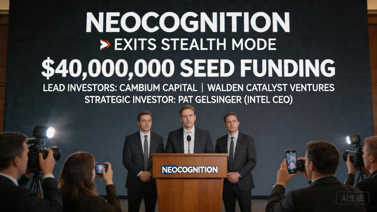 AI 研究实验室 NeoCognition 获 4000 万美元融资，打造类人学习能力的 AI 智能体
