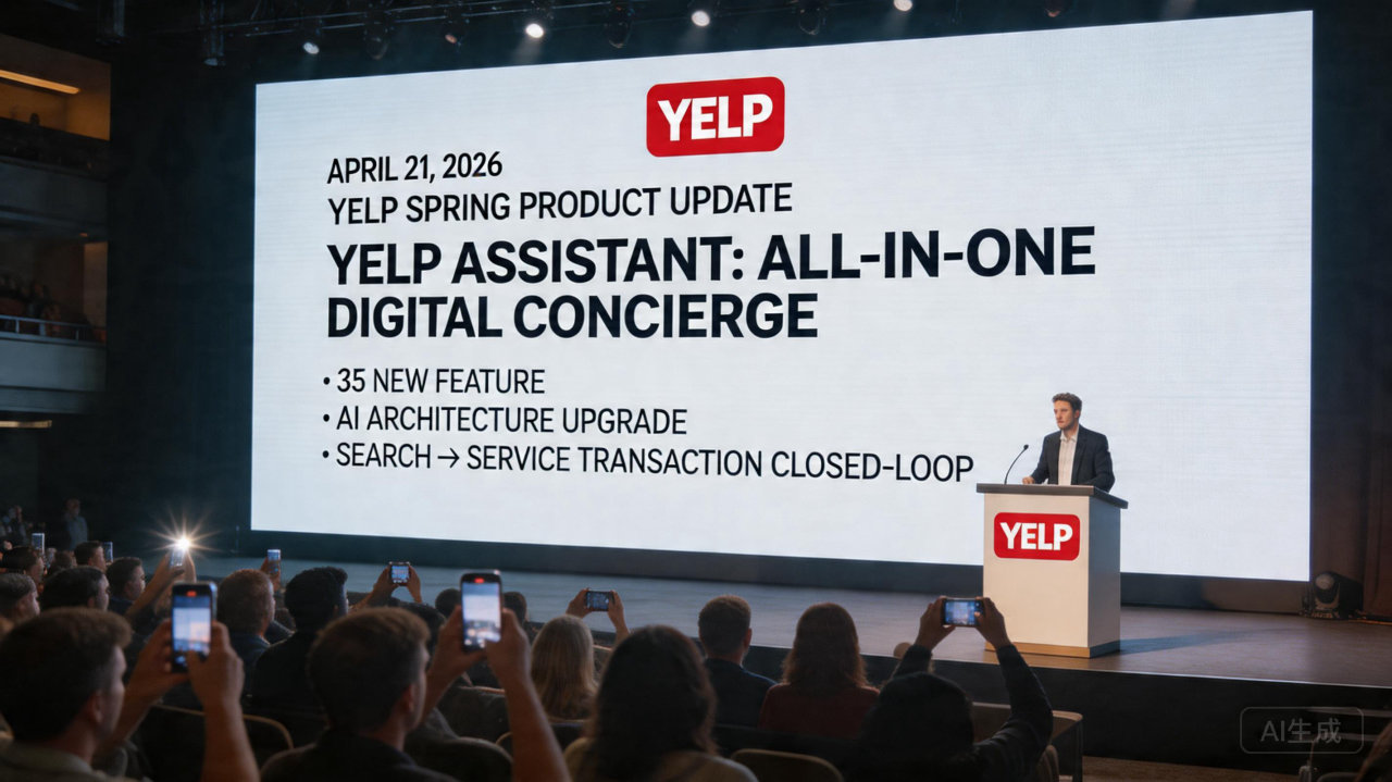 Yelp 发布春季重大更新：推全新 AI 助手并集成 DoorDash 与 Zocdoc
