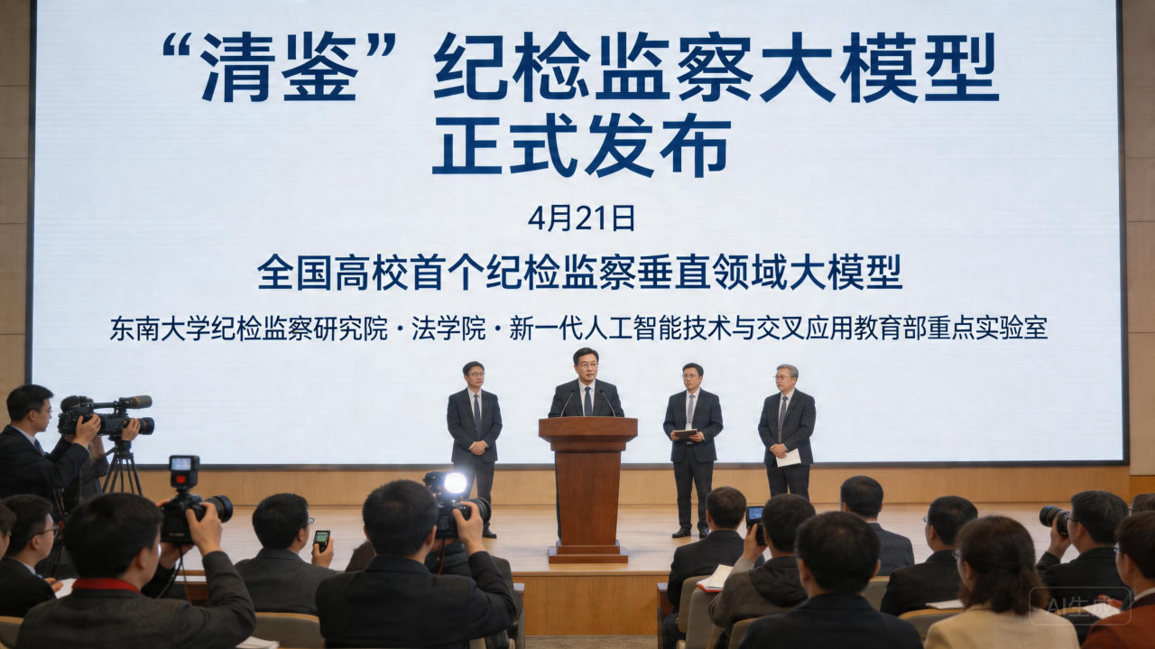 全国高校首个纪检监察大模型“清鉴”正式发布
