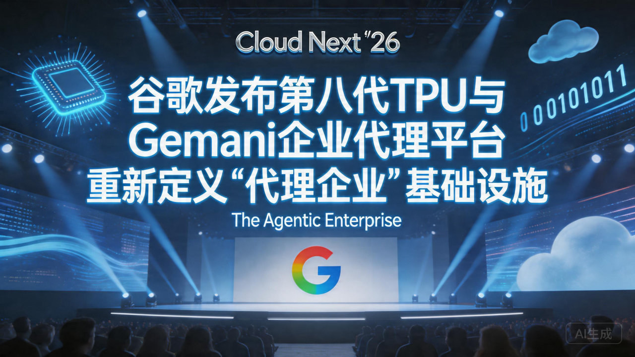 谷歌发布第八代TPU与Gemini企业代理平台，重新定义“…