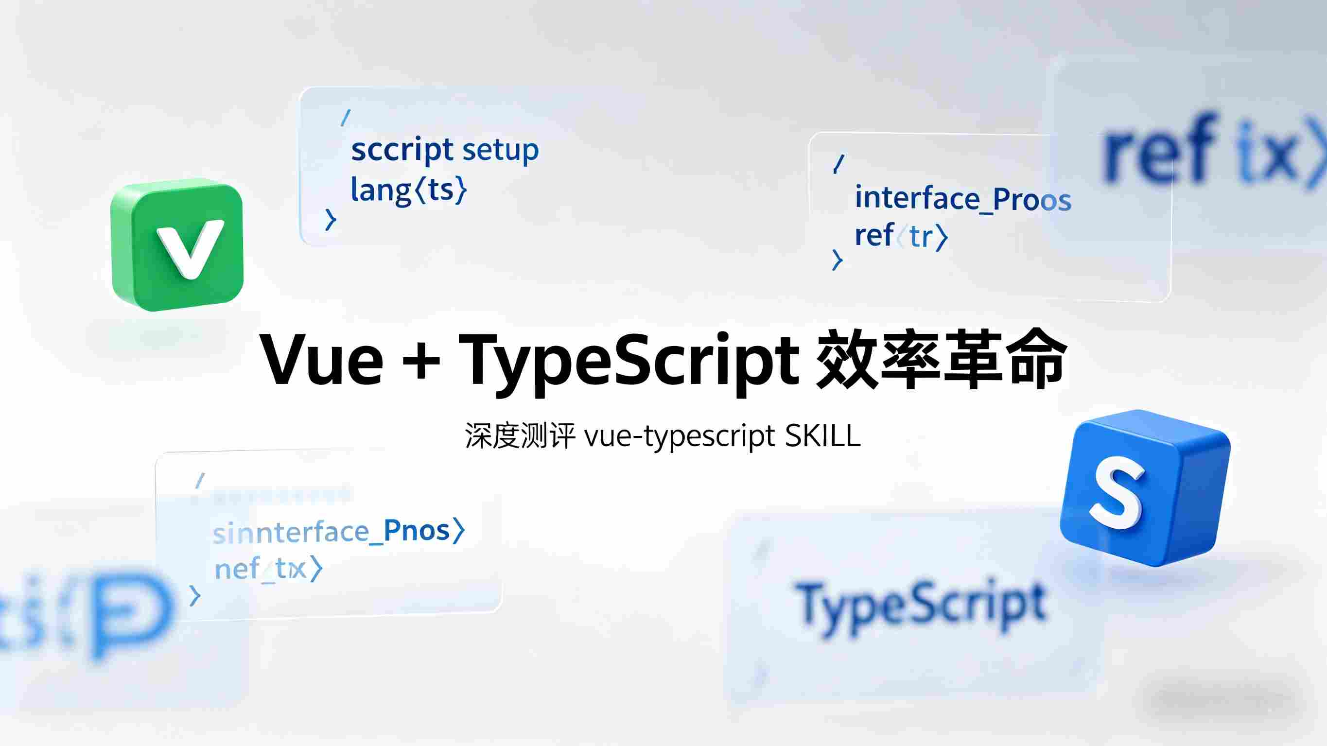 深度测评vue-typescript SKILL：是效率神器还是仅仅“语法糖”？