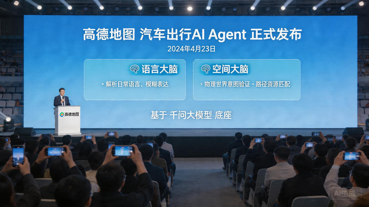 高德发布汽车出行 AI Agent:基于千问大模型实现主动意图理解
