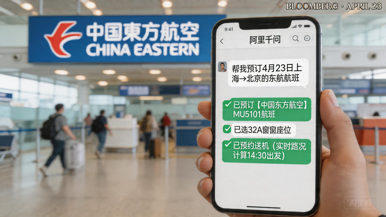 彭博社：阿里巴巴旗下AI助手千问首次开放Agent技术 接入东方航空
