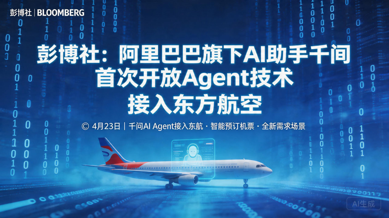 彭博社：阿里巴巴旗下AI助手千问首次开放Agent技术 接…