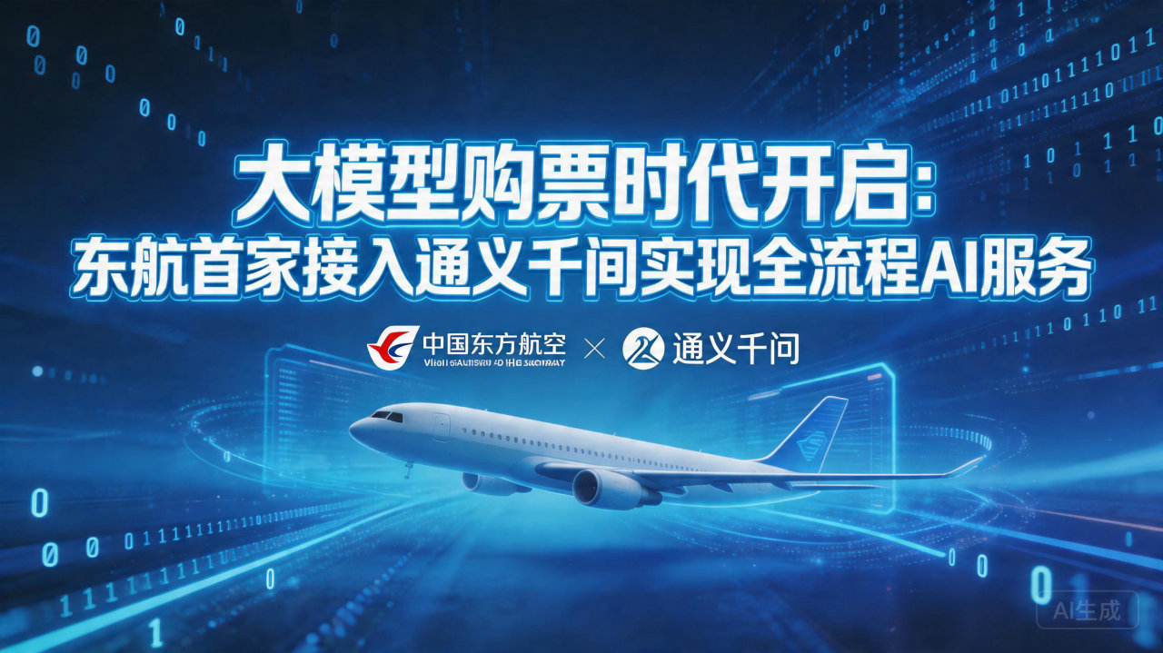 大模型购票时代开启：东航首家接入通义千问实现全流程AI服务