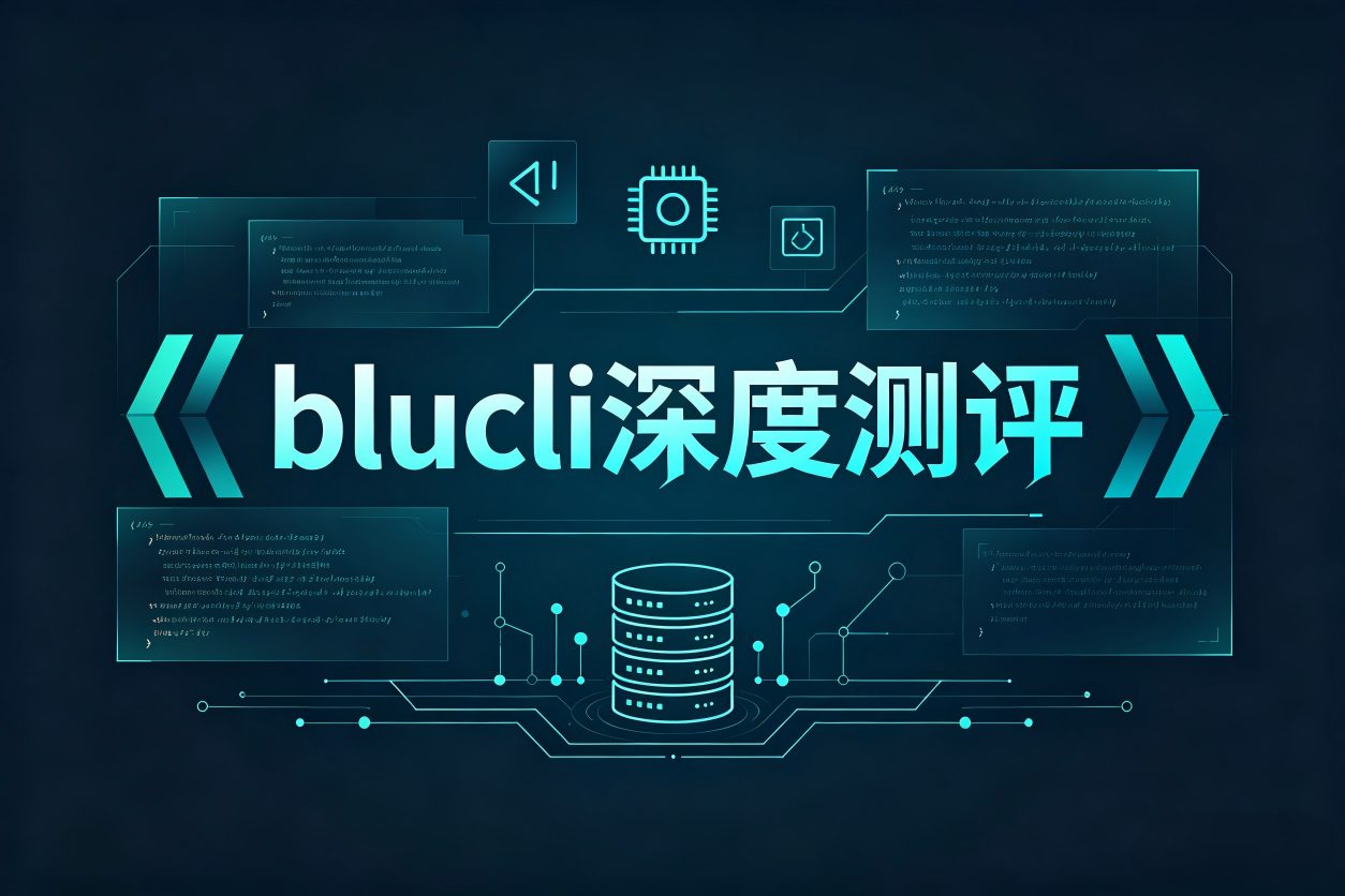 blucli 深度测评：命令行里的“技术插画师”，将架构草图一键转化为专业级可视化