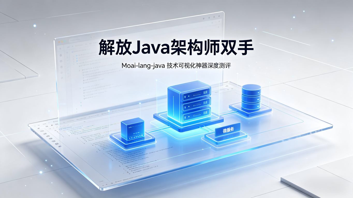 解放Java架构师双手：Moai-lang-java 技术可视化神器深度测评