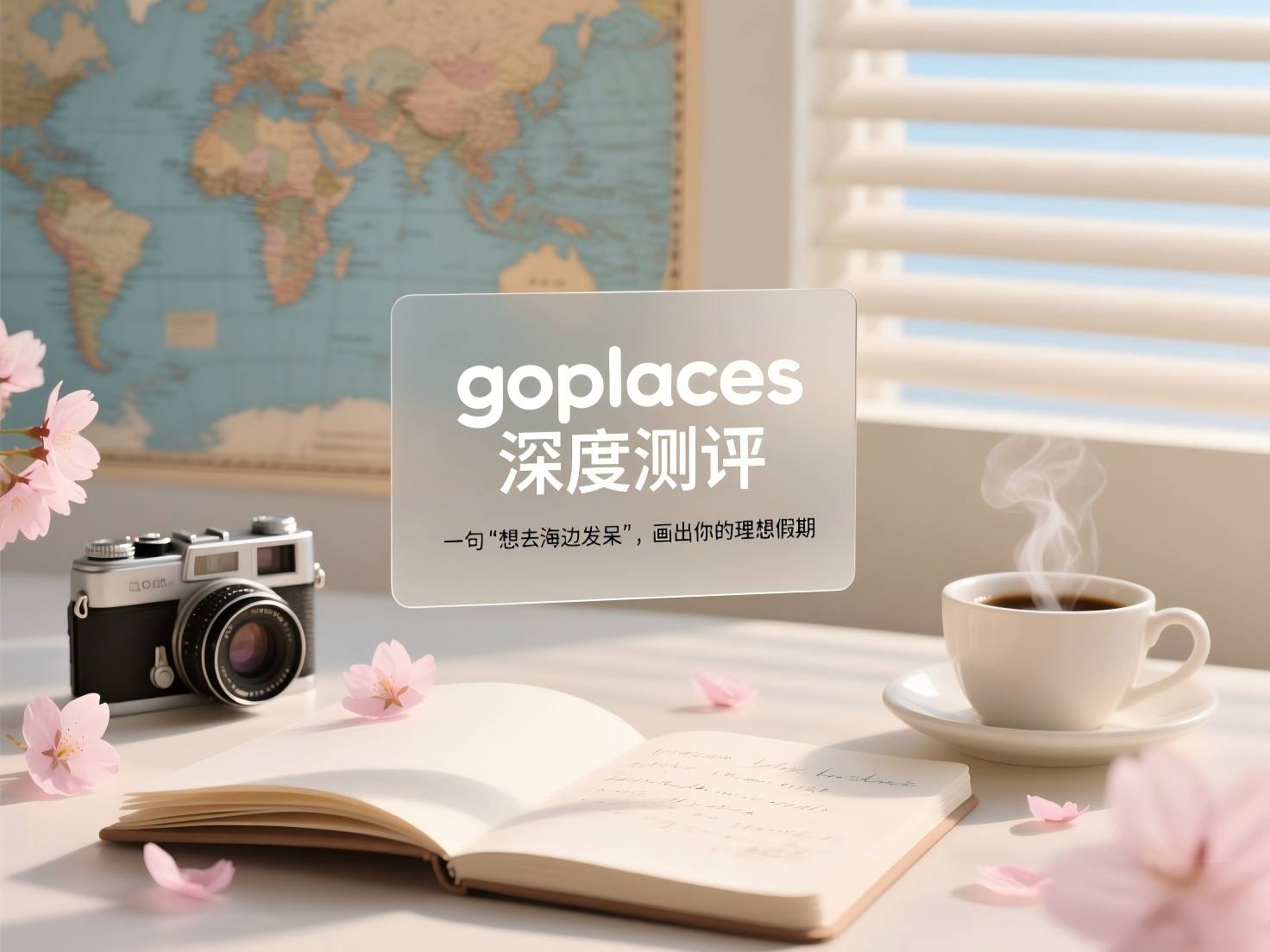 goplaces 深度测评：一句“想去海边发呆”，它三秒画出你的理想假期，是神器还是噱头？