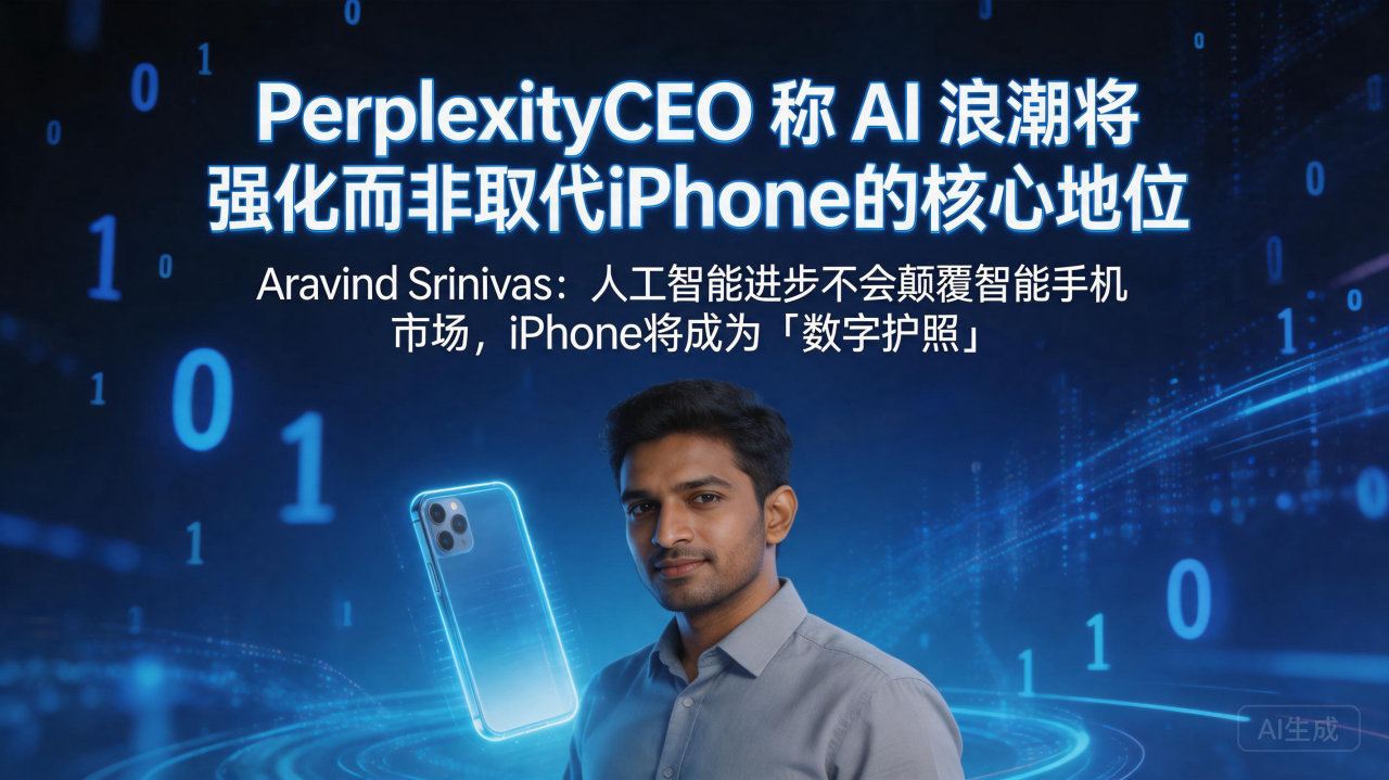 PerplexityCEO 称 AI 浪潮将强化而非取代i…