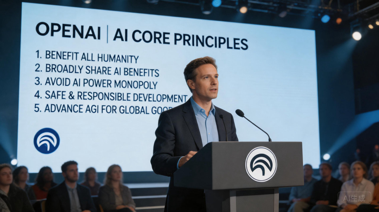 ​OpenAI CEO 奥尔特曼发布五大原则：致力于让 AGI 惠及全人类
