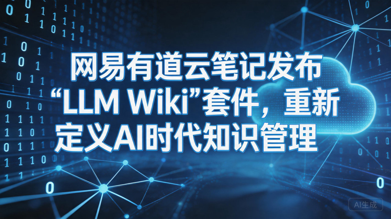 网易有道云笔记发布“LLM Wiki”套件，重新定义AI时…
