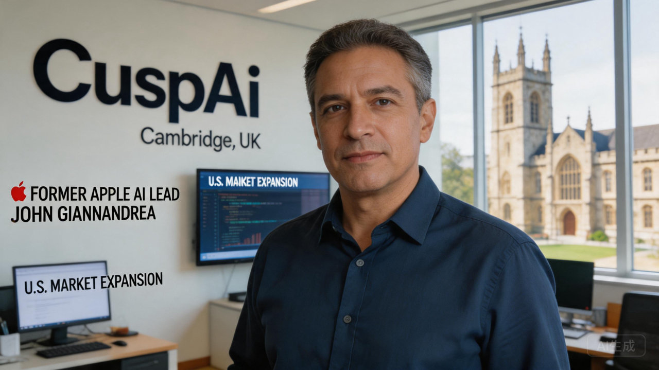 苹果前 AI 主管吉安南雷亚加入 uspAI
