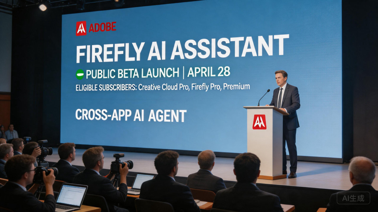 Adobe王炸更新：Firefly智能体公测，Photoshop竟能“自如编排”？
