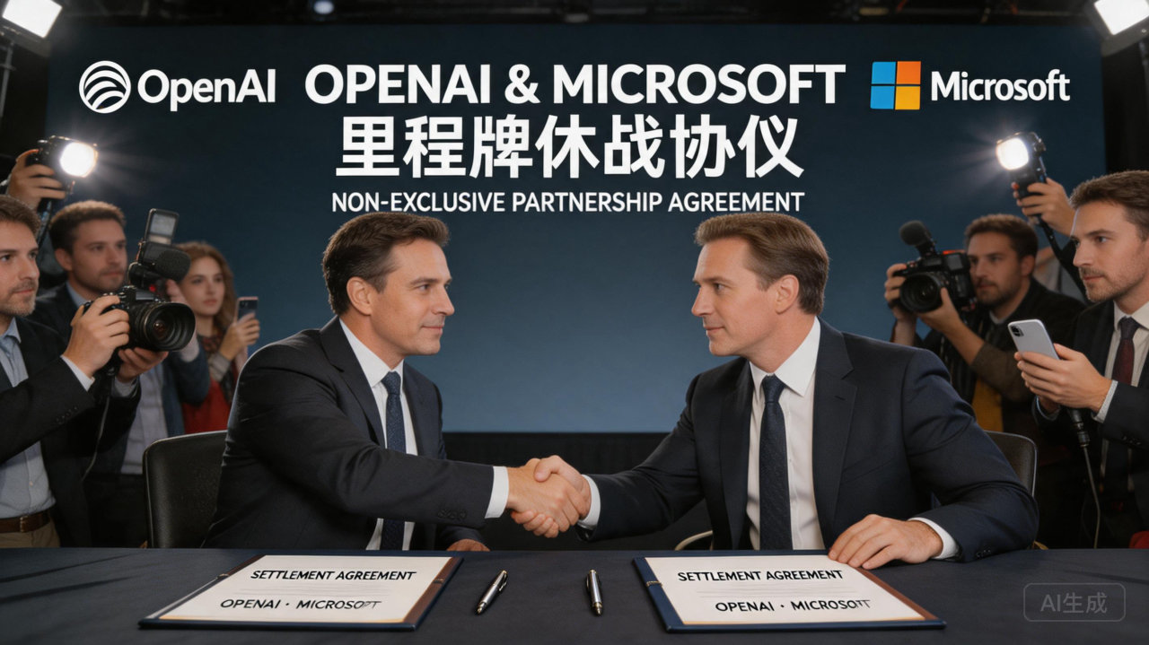 告别“独占”时代：OpenAI 与微软达成新协议，重塑 AI 权力版图
