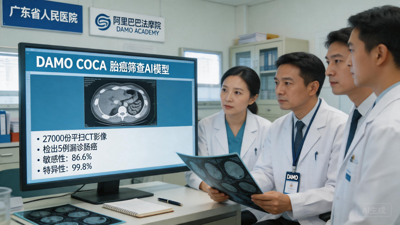 ​阿里巴巴发布创新癌症AI模型 助力肠癌筛查
