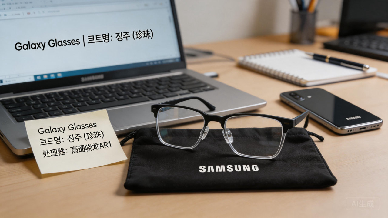 三星新款AI智能眼镜实拍图曝光，搭载Android XR和Gemini
