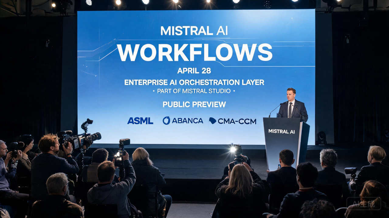Mistral AI发布企业级编排工具Workflows，支持 Python 开发与人工审批
