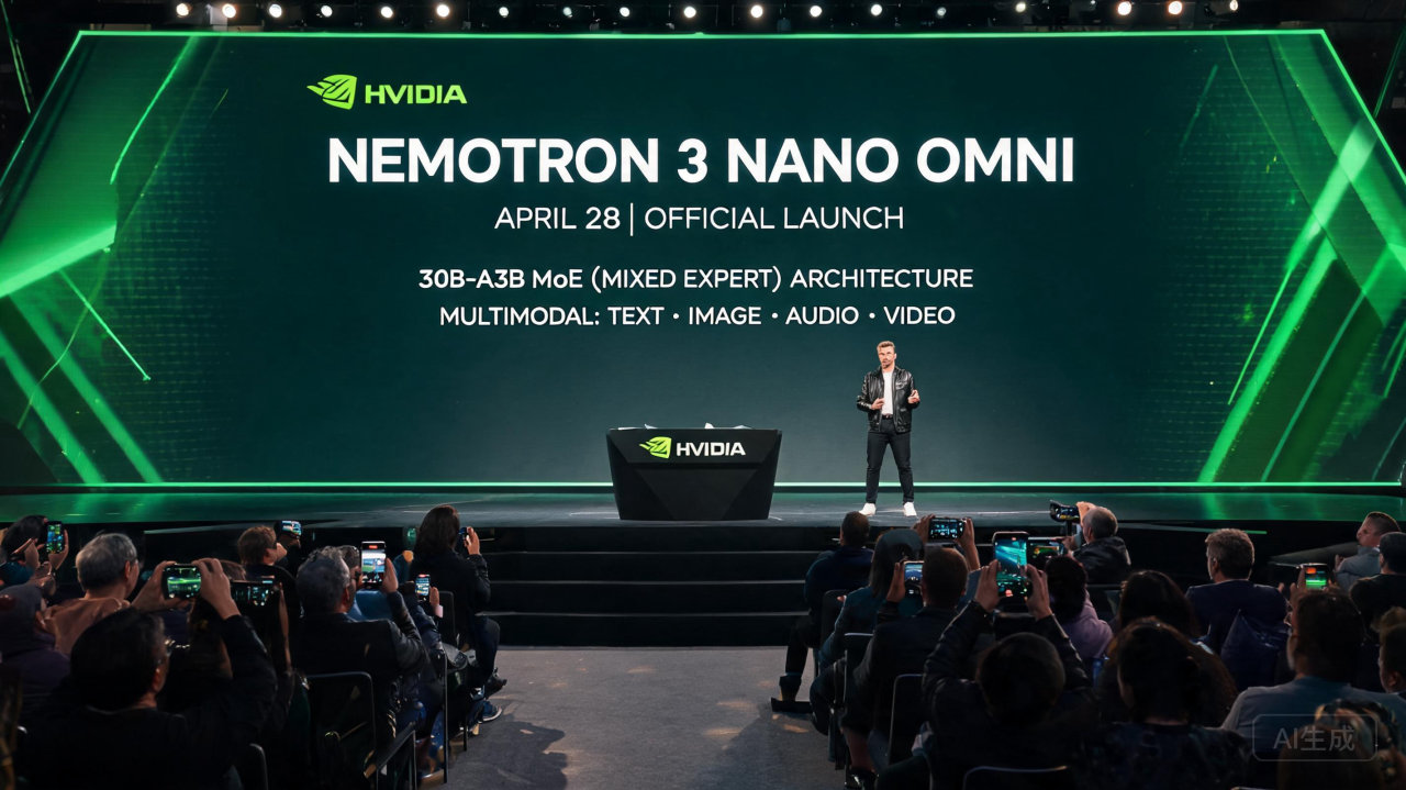英伟达发布多模态“全能模型”，推理效率达竞品 9 倍
