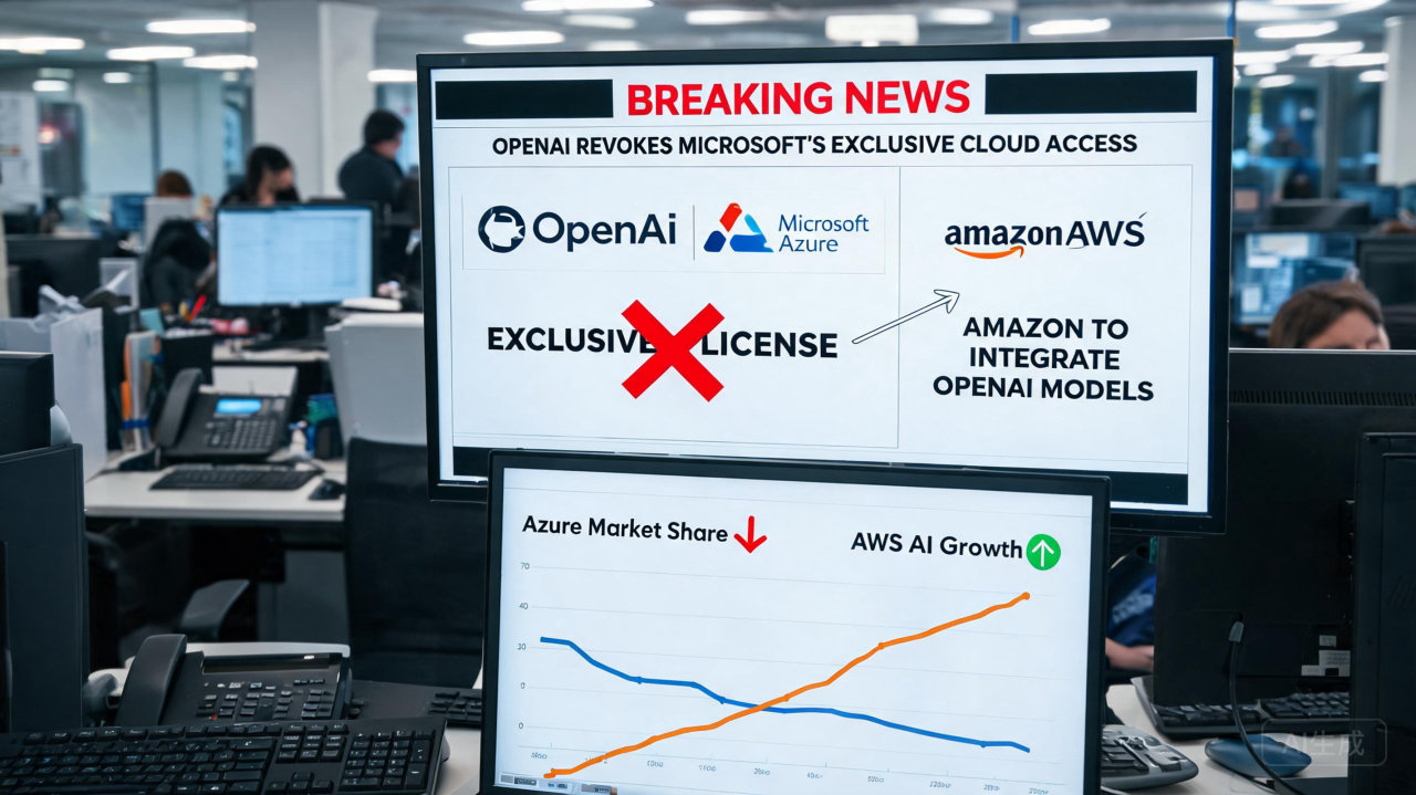 转头牵手亚马逊？AWS 迅速接入OpenAI全系产品

