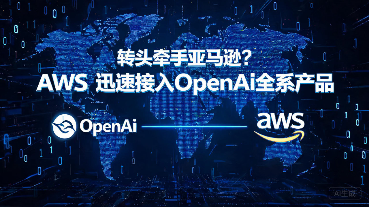 转头牵手亚马逊？AWS 迅速接入OpenAI全系产品