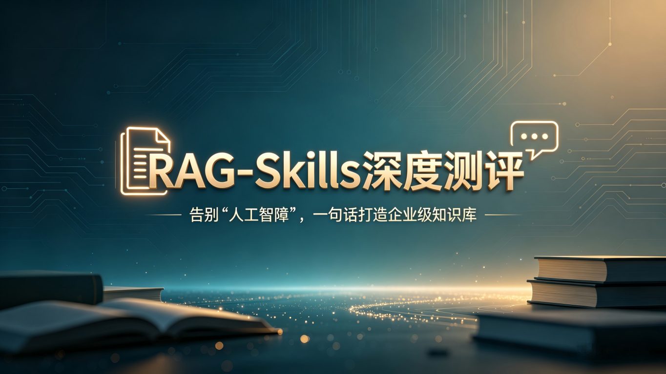 告别“人工智障”！深度测评RAG-Skills：如何用一句话打造精准、安全的企业级知识库？