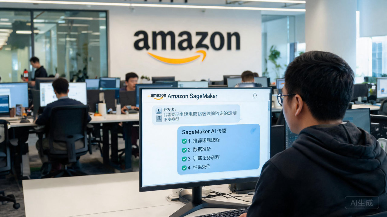 Amazon SageMaker引入AI代理，支持自然语言驱动模型开发
