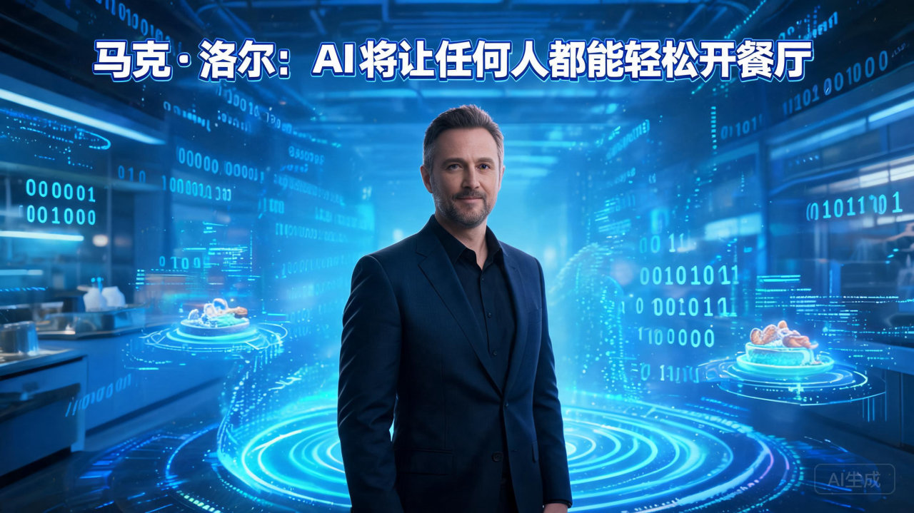 马克・洛尔：AI 将让任何人都能轻松开餐厅