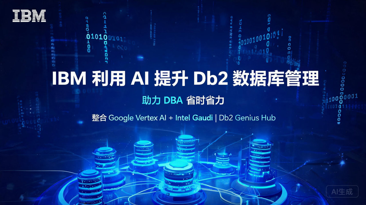 ​IBM 利用 AI 提升 Db2 数据库管理，助力 DB…