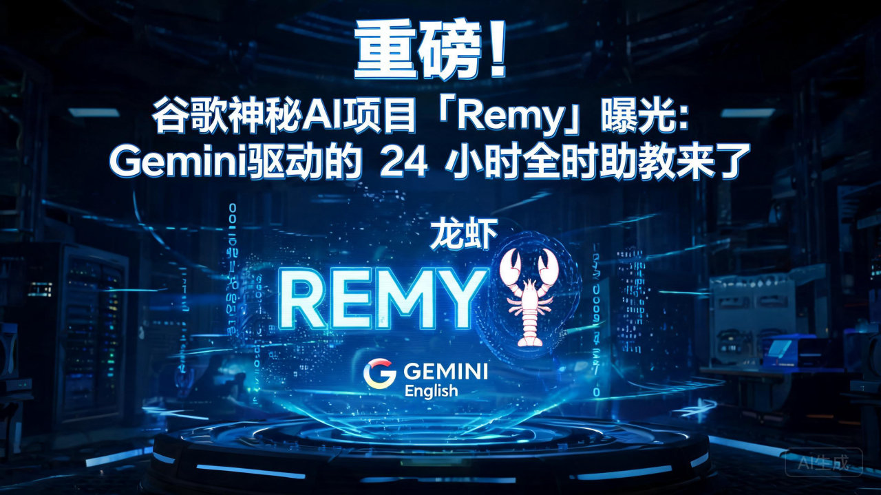 重磅！谷歌神秘AI项目「Remy」曝光：Gemini驱动的…