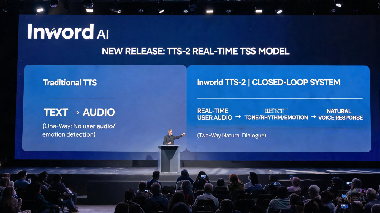 Inworld AI 推出实时 TTS-2：一款适应用户交流方式的闭环语音模型
