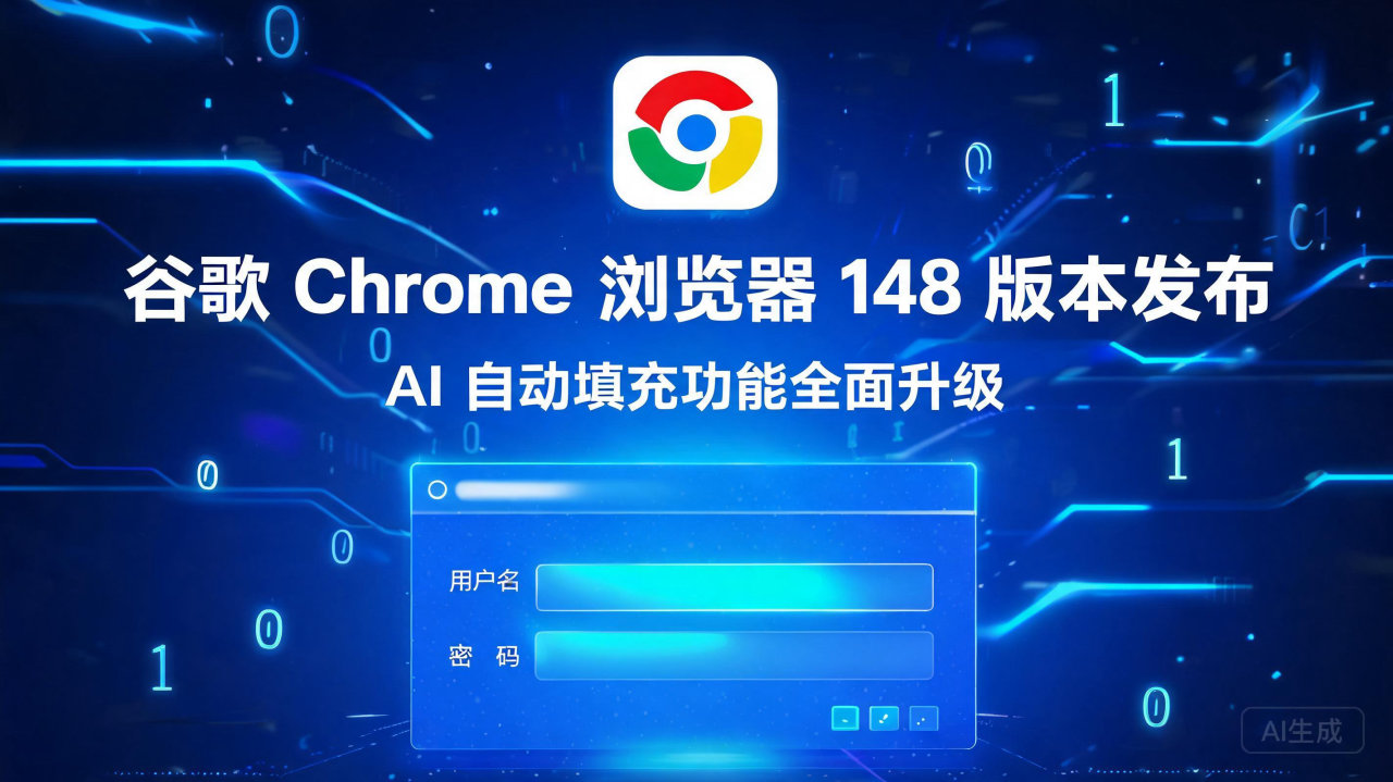 ​谷歌 Chrome 浏览器 148 版本发布，AI 自动…