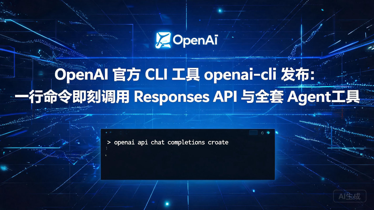 ​OpenAI 官方 CLI 工具 openai-cli …