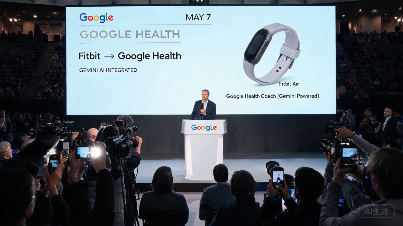 谷歌健康生态大变局：Fitbit正式更名，9. 99 美元AI私教 5 月上线
