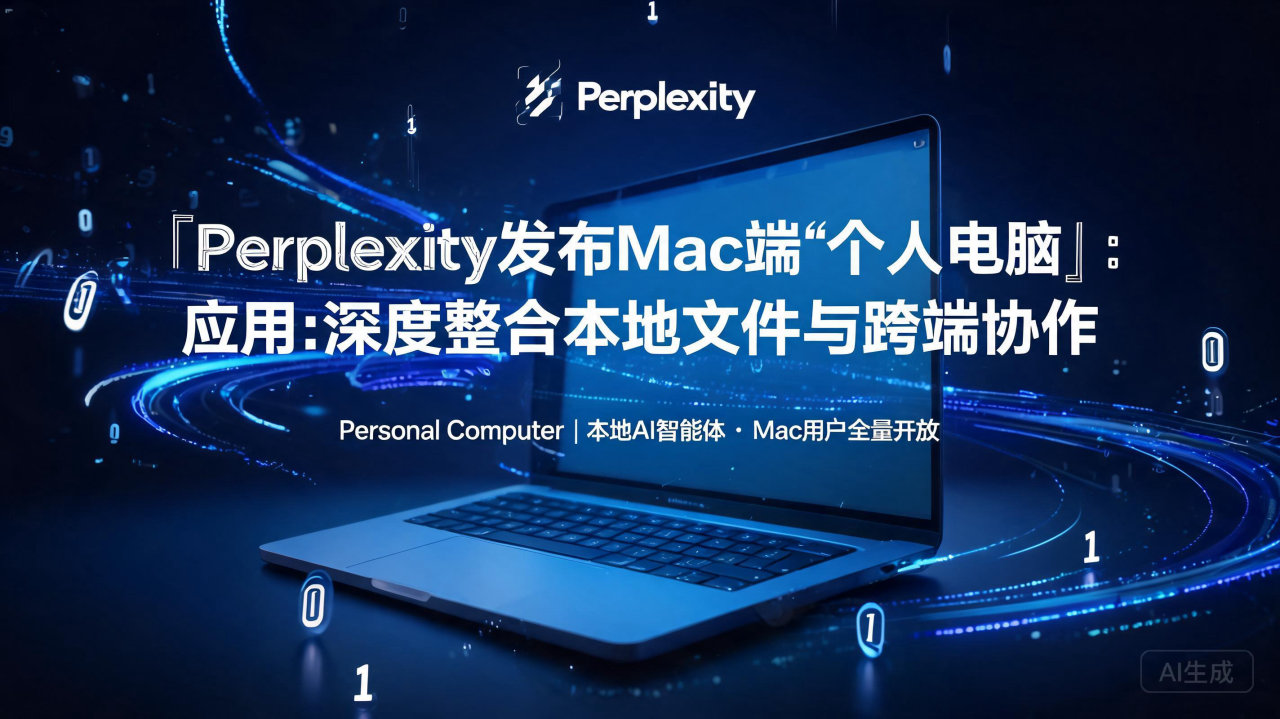Perplexity发布Mac端“个人电脑”应用:深度整合…