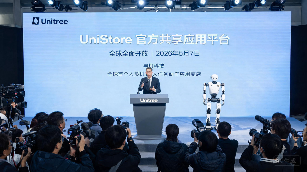 宇树科技UniStore平台全面开放，开启人形机器人“应用商店”时代
