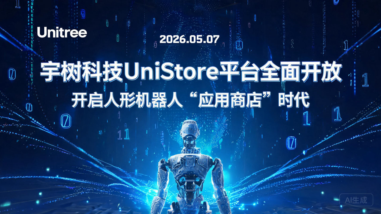 宇树科技UniStore平台全面开放，开启人形机器人“应用…