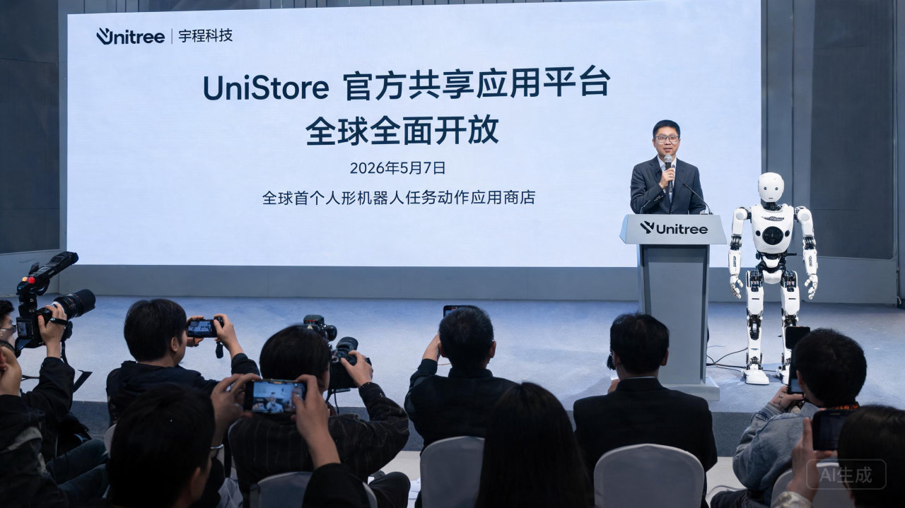宇树科技UniStore平台全面开放，开启人形机器人“应用商店”时代
