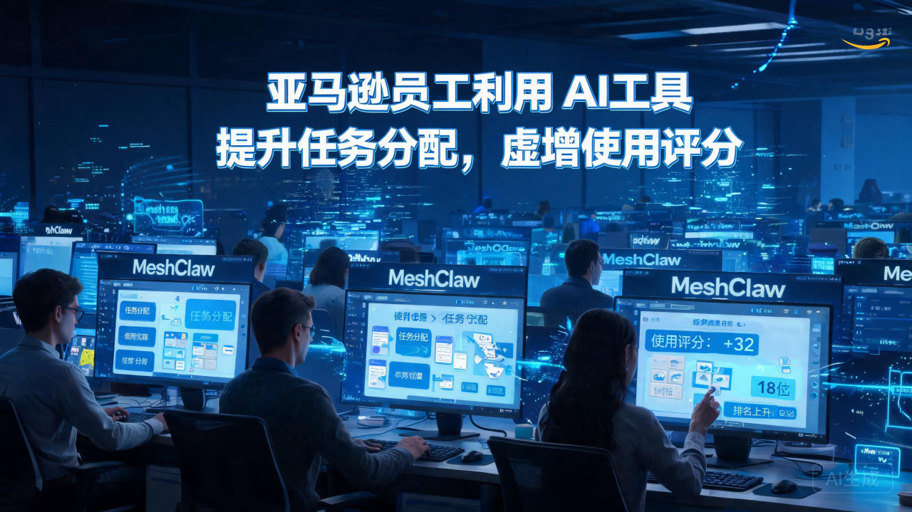​亚马逊员工利用 AI 工具提升任务分配，虚增使用评分