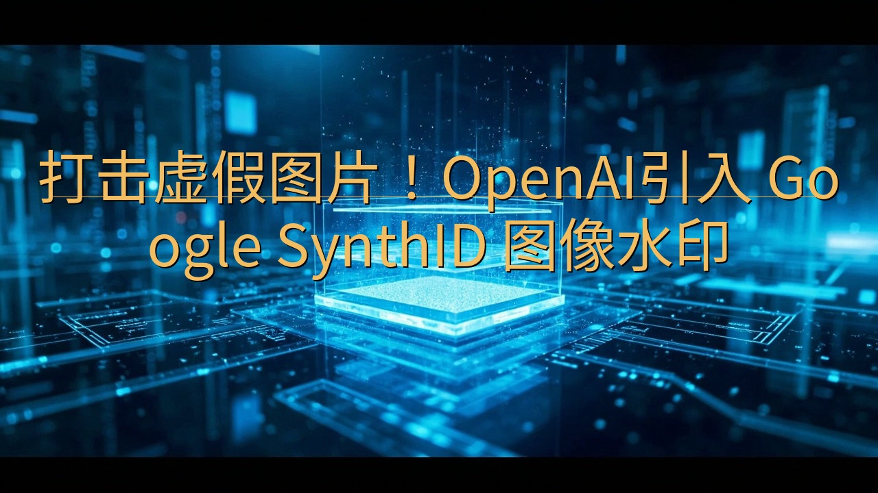 打击虚假图片！OpenAI引入 Google SynthI…