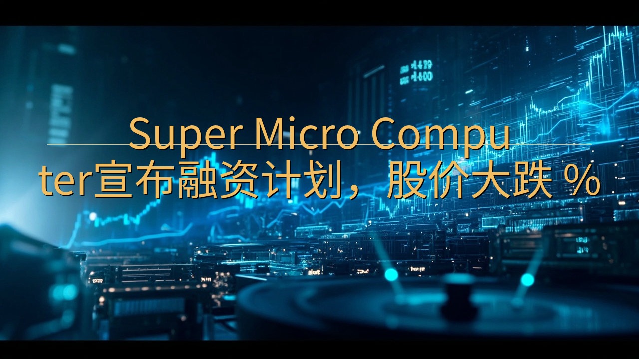 Super Micro Computer宣布融资计划，股价…