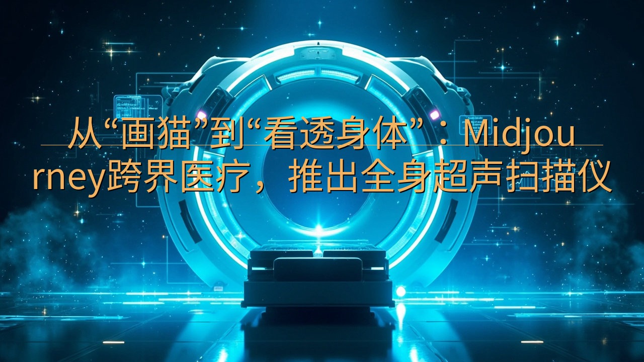 从“画猫”到“看透身体”：Midjourney跨界医疗，推…
