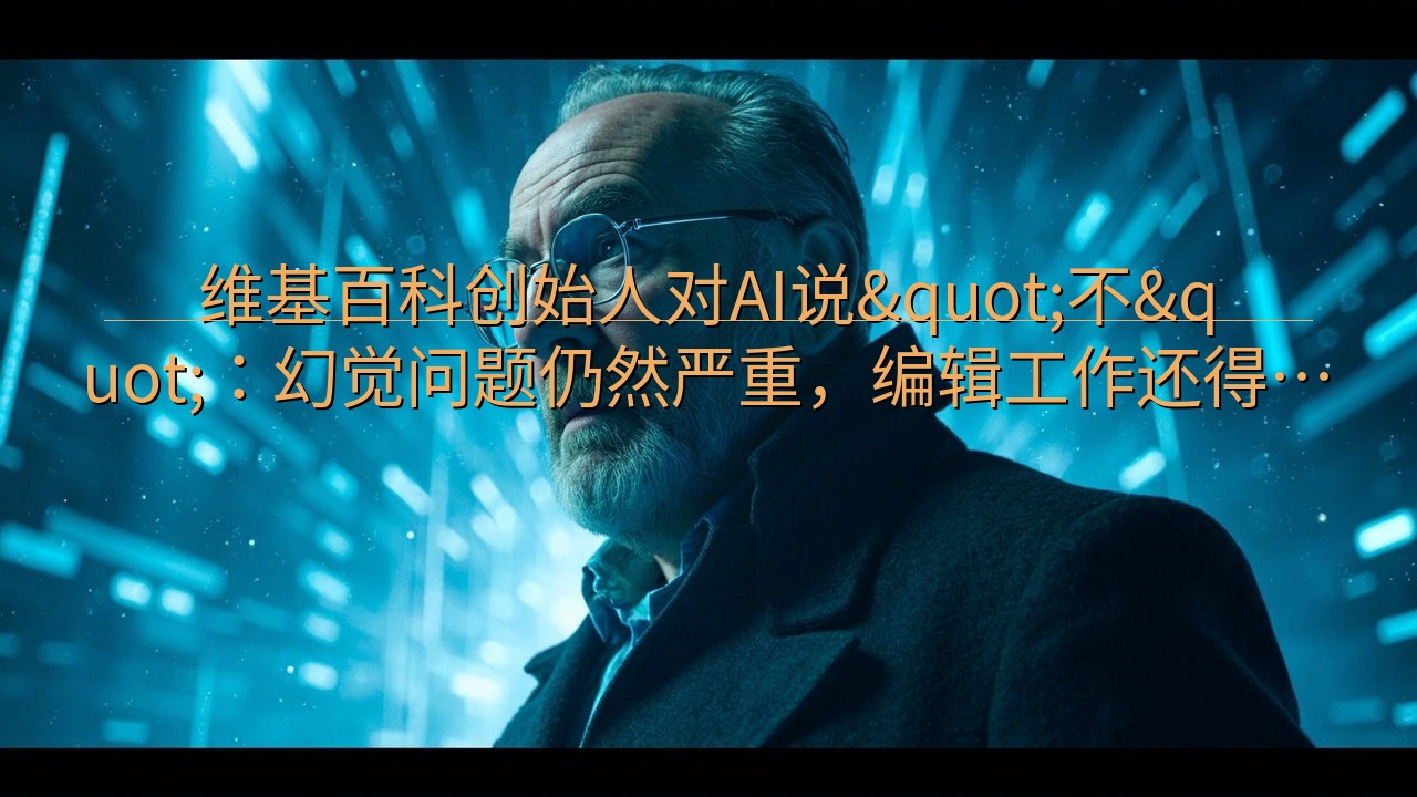 维基百科创始人对AI说"不"：幻觉问题…
