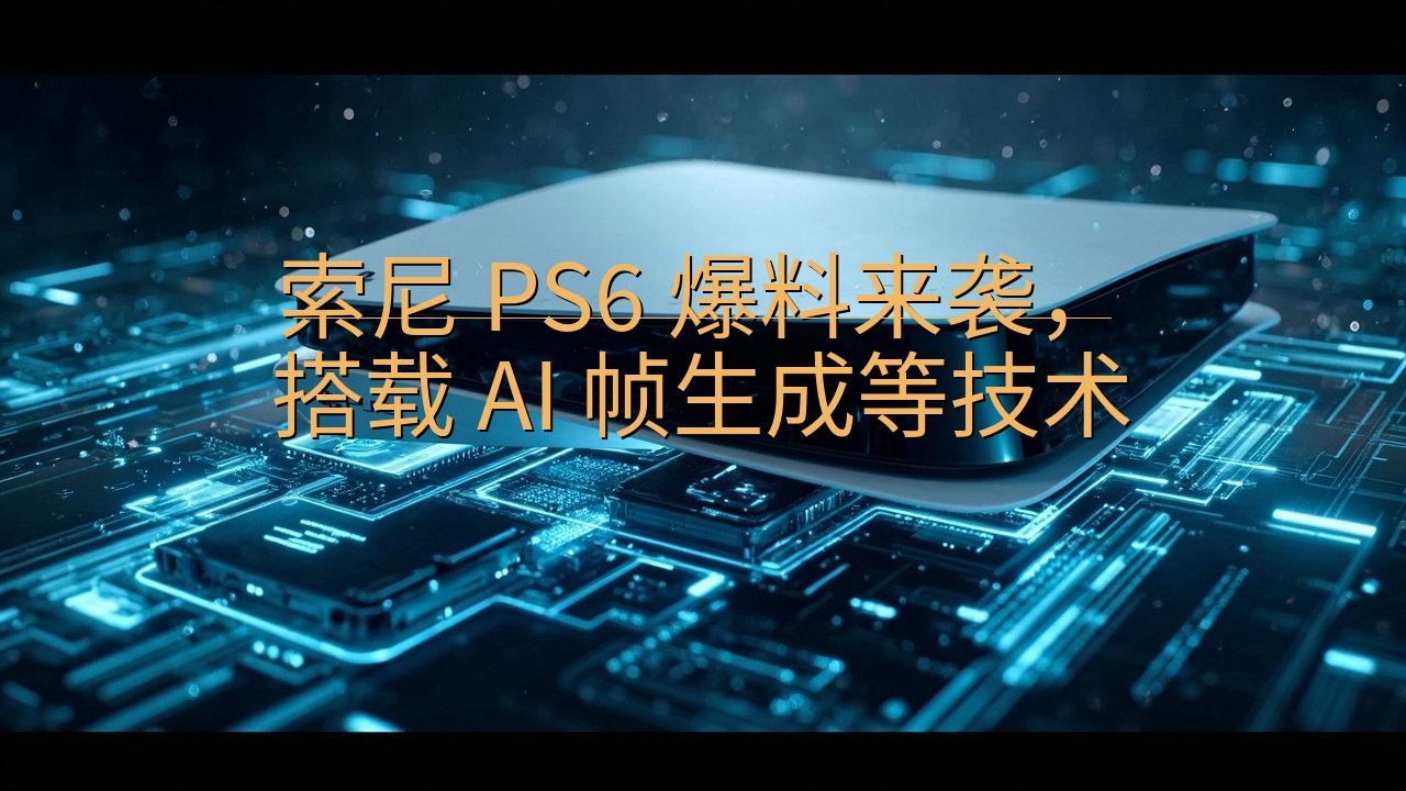 索尼 PS6 爆料来袭，搭载 AI 帧生成等技术
