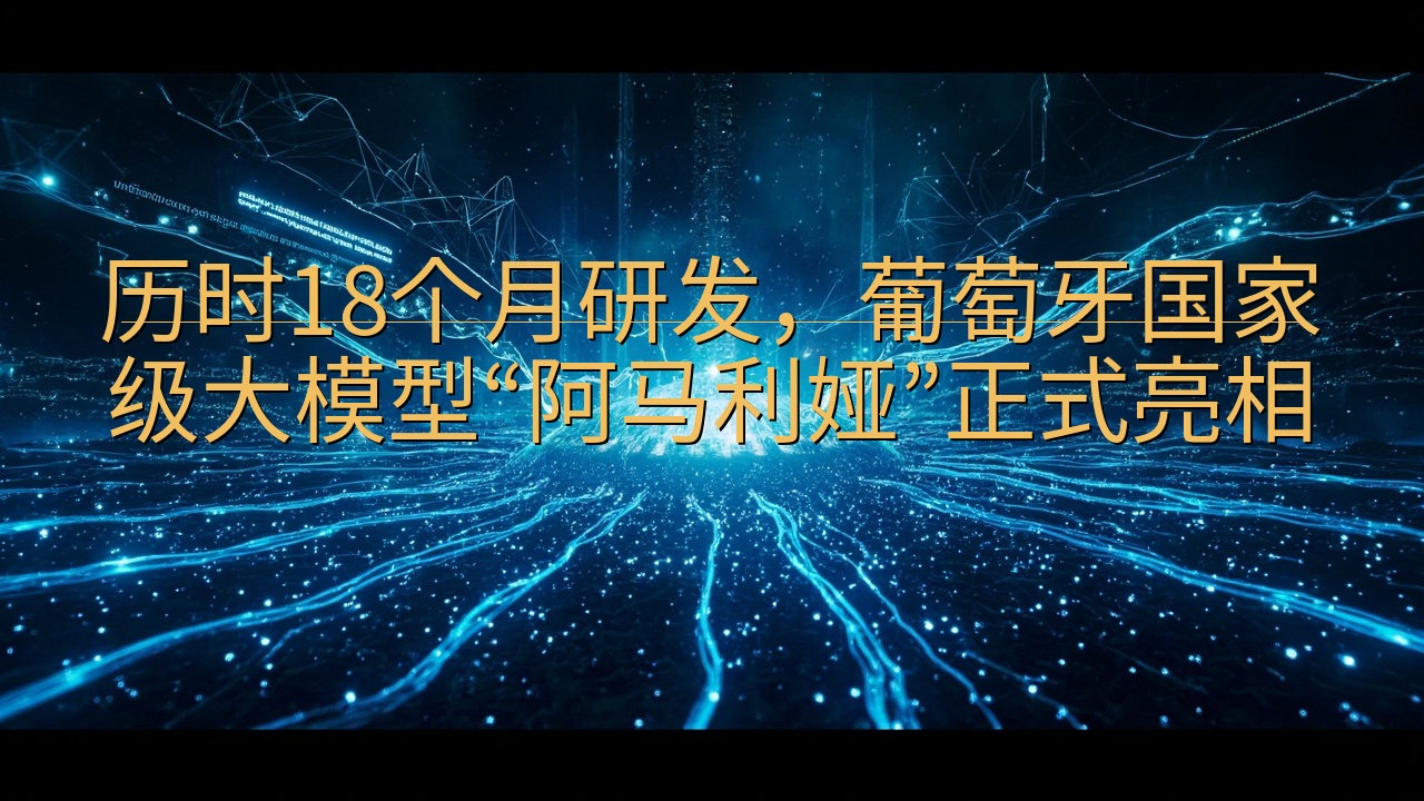 历时18个月研发，葡萄牙国家级大模型“阿马利娅”正式亮相